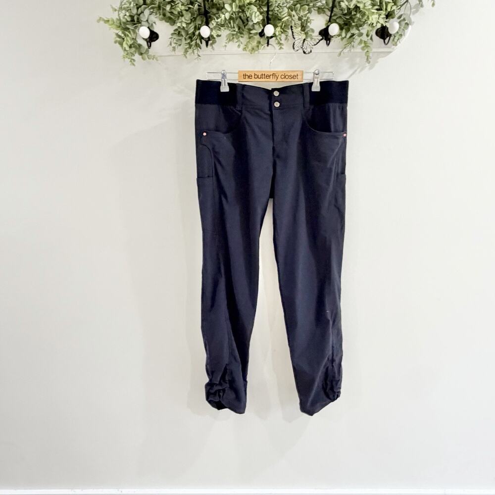 Title Nine Women’s Recycled Clamber 2.0 Hicking Pants Navy Blue 14 12 5924